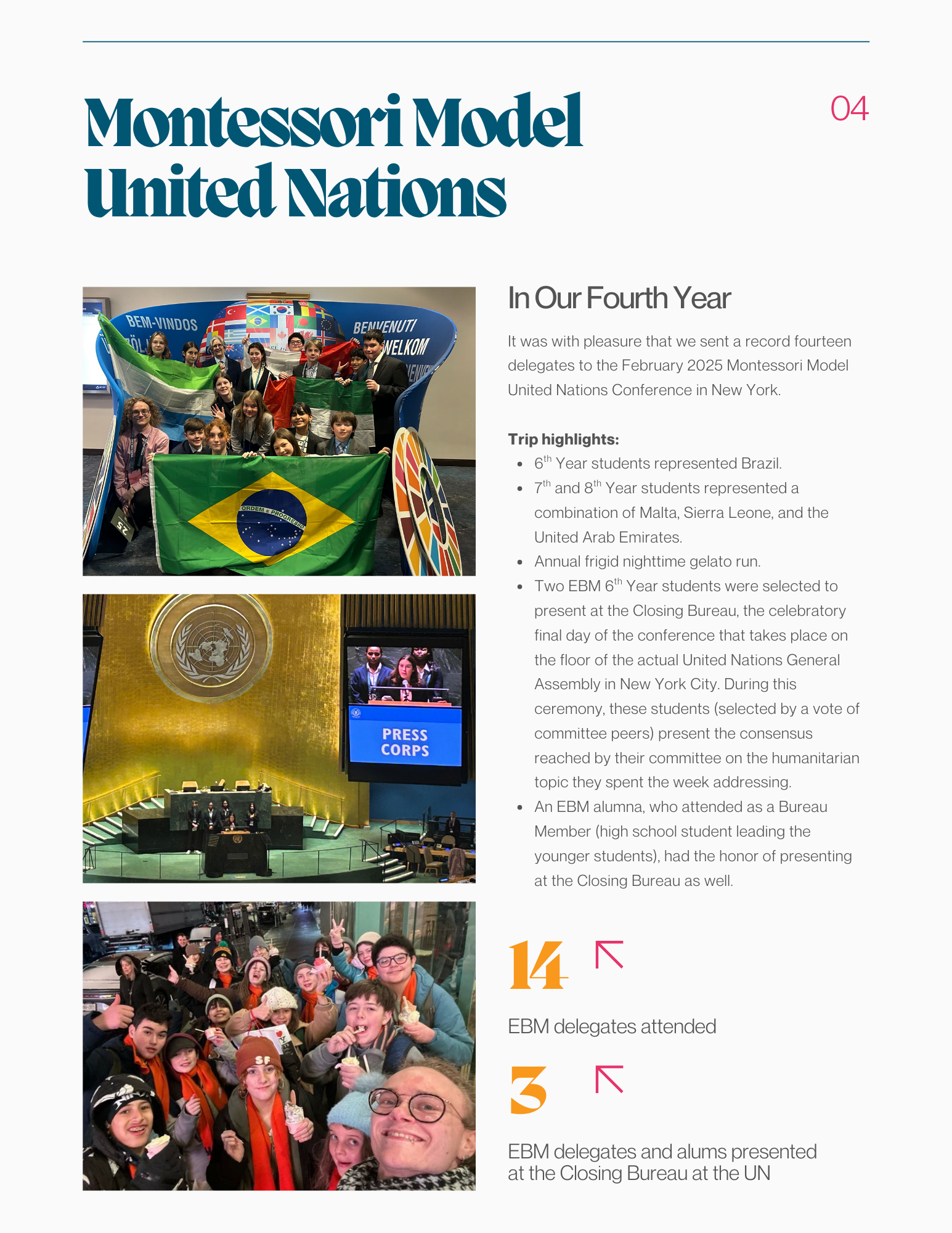 East Bay Montessori Annual Report page 6